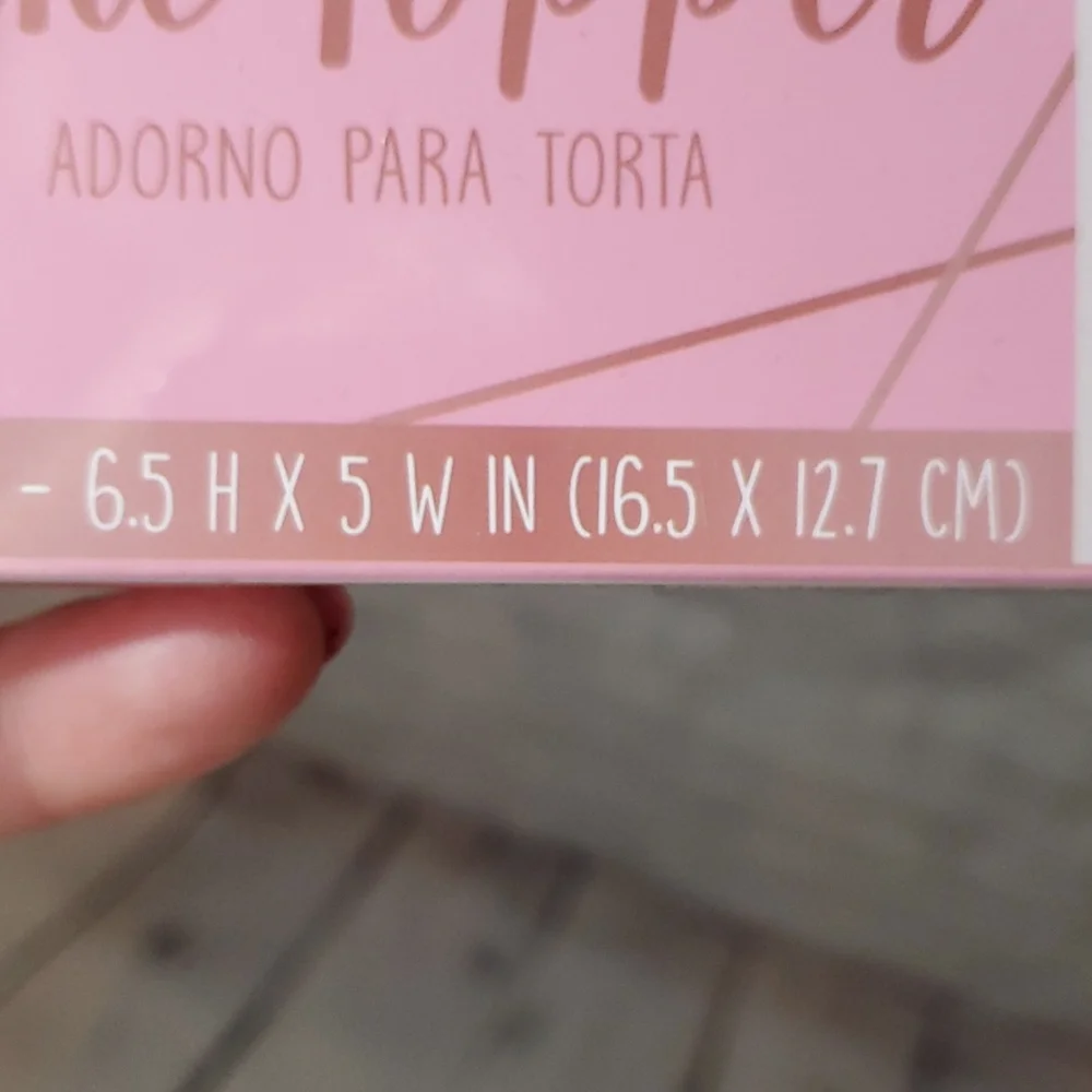 Future Mrs. Cake Topper - Picture 4 of 4